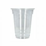 Getränkebecher geeicht 300ml rPET transparent Ø9,5cm